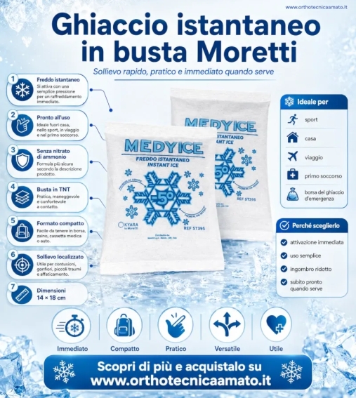 Immagine 2 di Ghiaccio istantaneo in busta moretti