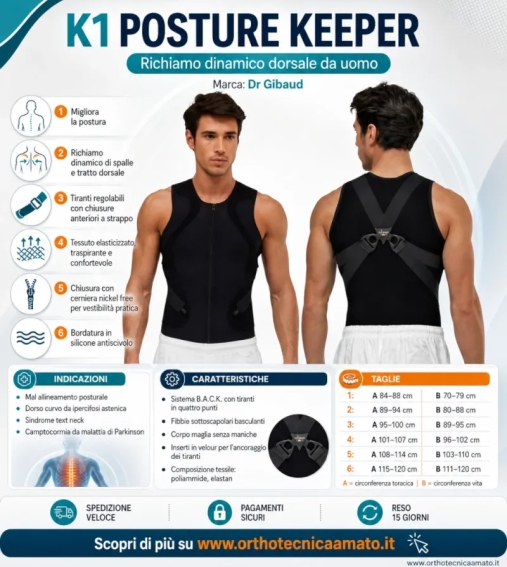 Immagine 4 di K1 posture keeper- richiamo dinamico dorsale da uomo